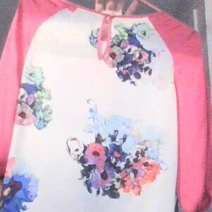 Cynthia Rowley Floral Blouse